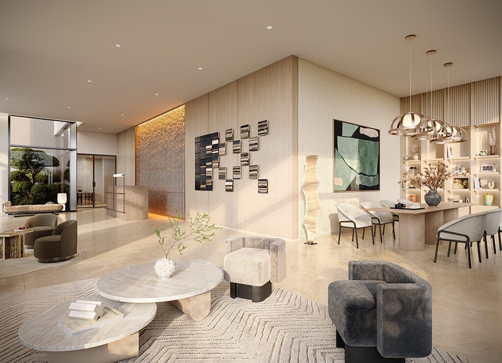 Emaar- Terra Heights 1,2 Bedroom — render 3