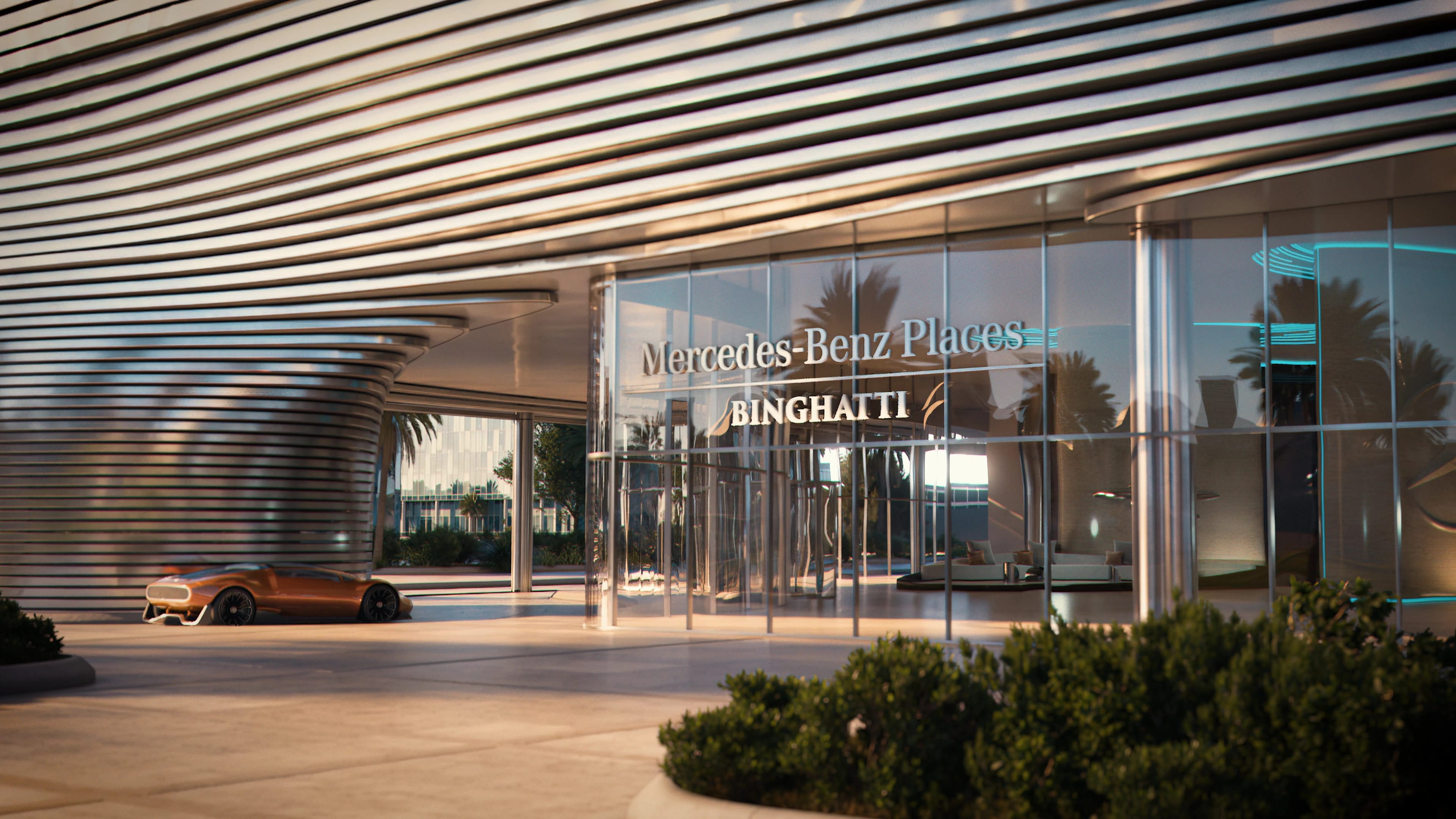 Binghatti- Mercedes Benz Places — render 4