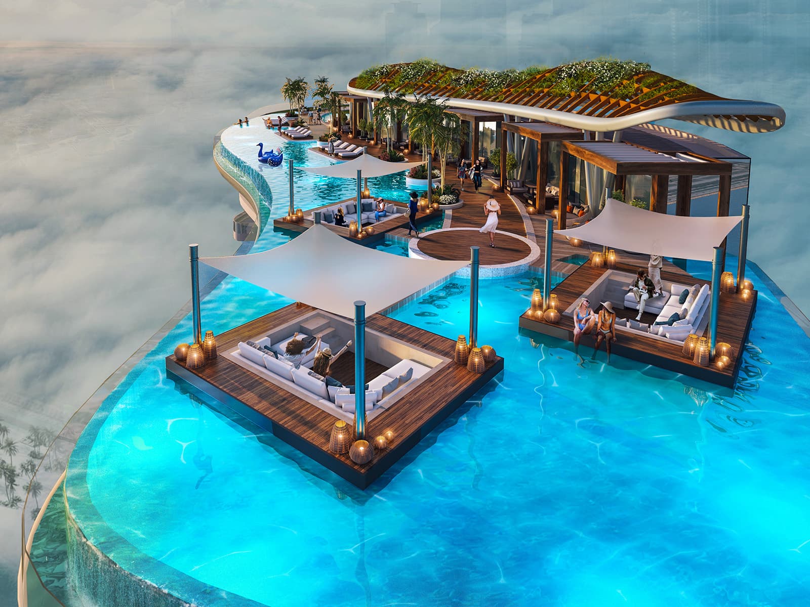 Damac- Bay by Cavali 1,4,5 Bedroom - Image 3