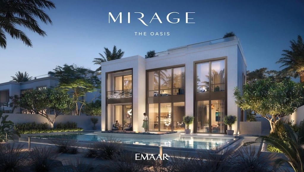 Emaar- Mirage at Oasis 5,6 Bedroom Vila — render 1